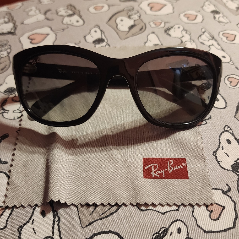 Ray-Ban Black Wayfarer Sunglasses Classic Design